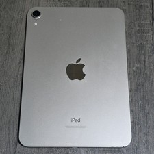 OEM Original Apple iPad Mini 6th WiFi A2567 Back Housing Battery Silver picture