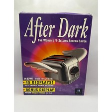 Rare Big Box 1996 After Dark Screen Saver Apple Mac CIB 3.5” Floppy VTG Software picture