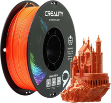 PLA 3D Printer Filament 1.75Mm, 1 Kg, Fluorescent Orange picture