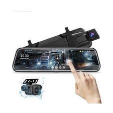 10'' Mirror Dash Cam Night Vision 1080P FHD Full Touch Screen Front... Fast Ship picture