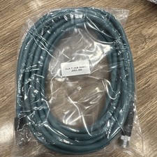 M12 X-Coded 8 Pin Male to RJ45 GigE vision Cat5E High Flex Ethernet Cable 5meter picture