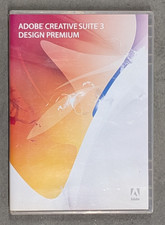 ADOBE CREATIVE SUITE 3 DESIGN PREMIUM Software *3-Disc DVD/CD-ROM w/ Serial Key* picture