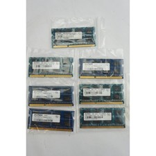Elpida RAM Memory Laptop 2GB Blue PC3-10600S DDR3 1333MHz SODIMM Lot of 7 EUC picture
