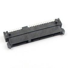 10Pcs Sata 7+15 22 Pin 22P Reverse SMT SMD Type Right Angle Female Connector picture