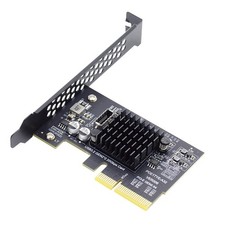 USB 3.2 Gen2 Type‑E 20Gbps Front Panel Socket PCI‑E 4X Express Card Adapter picture