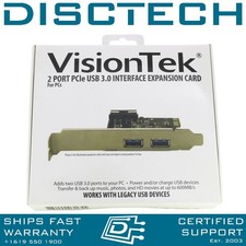 VisionTek 900598 2 Port USB 3.0 PCIe Expansion Controller Card picture