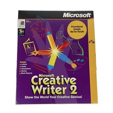 GENUINE Microsoft Creative Writer 2 0 Authentic NEW & SEALED Windows 95 picture