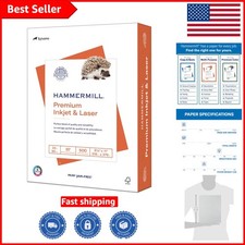 Versatile 24lb Inkjet & Laser Paper - 500 Sheets, Acid-Free, 8.5x11, USA Made picture