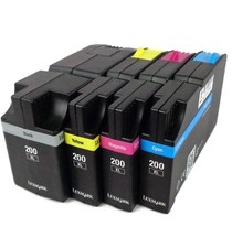 4-Pack/Pk 200 200XL Ink Cartridge for Lexmark OfficeEdge Pro4000 Pro5500 Pro5500 picture