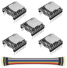 5Pcs DFPlayer Mini MP3 Player Module Support TF Card and U Disk Storage MP3 W... picture