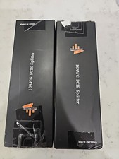 Lot Of 2 SYBECHATF 16AWG GPU VGA 8 Pin PCIE Splitter to Dual 8 Pin(6+2) picture