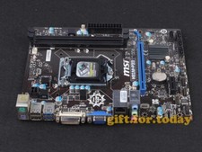 MSI H81M-P33 LGA 1150 Intel H81 DDR3 DVI VGA USB3.0 mATX Motherboard With I/O picture
