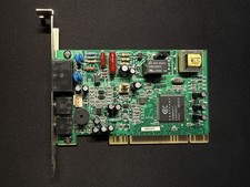 AOpen FM56-PX 91.AC001.398 56K PCI Fax Modem Card Conexant V.92 Dial-Up Tested picture