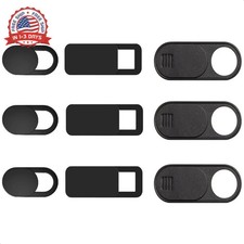 9 Pack(3 Large + 3 Medium + 3 Small) 0.03 inch Ultra Thin Webcam Cover Slide Cam picture