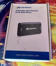Cable Matters 4K HDMI Signal Repeater Extender Signal Booster 3840x2160 @ 60Hz picture