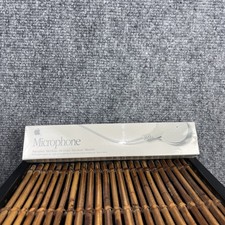 Vintage Apple Computer Microphone White Accessory Sealed 1991 699-5103-A picture