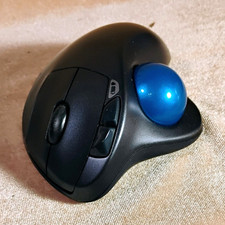 Logitech M570 Wireless Optical Trackball Mouse Ergonomic 5-Button 1000 DPI+dongl picture
