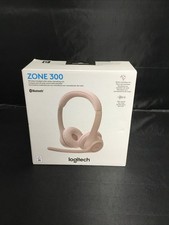 Genuine Logitech Zone 300 Wireless Headset - ROSE (981-001411) Brand New Sealed picture