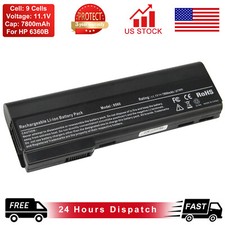 10.8V 7800mAh Battery for HP ProBook 6360b 6460b 6465b 6560b 6565b Laptop 9Cells picture