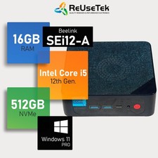 Beelink SEi12-A Mini PC Intel Core i5-1235U 16GB RAM 512GB NVME SSD Win 11 Pro picture