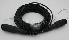 250M LC-LC UPC SM Duplex Armored Field TPU Optical Patch Cord Waterproof Head picture