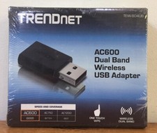New TrendNet AC600 Dual Band Wireless USB Adapter TEW-804UB/A Dongle picture