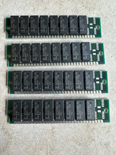 4MB RAM (4x1MB) 30-pin SIMMs 100ns Non-Parity 8 Chips Tested Working MB85230-10 picture