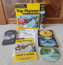 National Geographic TRIP PLANNER Platinum 2000 - Windows 95/98 CD-ROM, US Canada picture