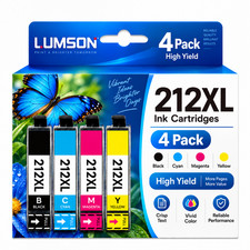 212  212XL Ink Cartridges Chip Compatible For 212XL XP-4100 XP-4105 WF-2810 picture
