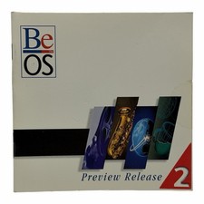 BeOS Preview Release 2 (Apple Mac, 1997) Vintage CD Software Mailer picture