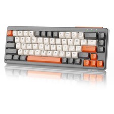 Tri-Mode Wireless Keyboard with PBT Spherical Keycaps â€“ Bluetooth/2.4G/USB-C, picture