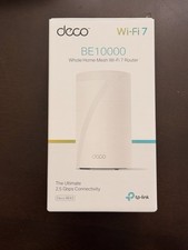 TP-Link Deco BE63 Tri-Band WiFi 7 BE10000 6-Stream 10 Gbps 4X 2.5G Ports *MINT* picture