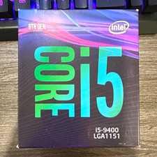 Intel Core i5-9400 6-Core 2.90GHz CPU LGA1151 9MB Cache Sealed New in Box picture