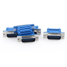 5pcs D-SUB DB15 15 Pin Male IDC Type Crimp Connector for Flat Ribbon Cable picture