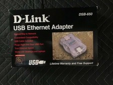 D-Link DSB-650 USB Ethernet Adapter NEW IN BOX  picture