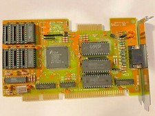 VINTAGE TRIDENT TVGA8900C 256K EXP 1 MEG 16 BIT ISA VGA HNG8916CX248LC2 MXB10 picture