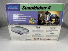 MICROTEK MRS-1200TP ScanMaker 4 USB Flatbed Scanner WORKING  picture
