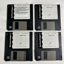 Ray Dream Designer 3 for Windows • 4‑Disk Set • 1994 • 3D Graphics Software picture