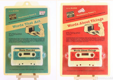 Words That Act & About Things Computer Program Cassette Radio Shack TRS-80 Tandy picture