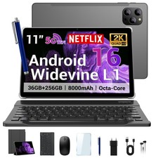 ROSYVIBE 2025 Slim 11 Inch Android 16 Tablet Keyboard,Stylus & Mouse, 2K IPS picture