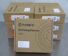 T201524 Lot (7) Raise3D Premium PLA 3D Printer Filament Orange 1.75mm 1kg/ea picture