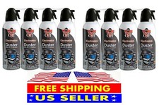 Falcon Dust Off Duster Compressed Canned Air 10 oz. Cans Dust Remover - 8 pack   picture