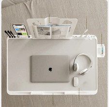 Adjustable Laptop Bed Tray Table, Foldable Lap Desk with Drawer for Sofa picture