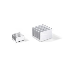 LoveRPi Performance Heatsink Set for Raspberry Pi 3 B+ 1 Set, Silver picture