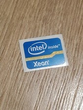 New Intel Inside Xeon Sandy Bridge logo sticker 18mm x 24.5mm Label USA Seller picture