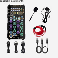 Khyberah Audio K9 USB External Sound Card Mixer Kit w/ Cables Mic Case picture