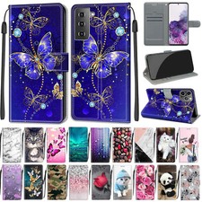 Panda Cat Flower Wallet Cover Case For Xiaomi Redmi Note 13 14 Pro Poco M6 14C picture