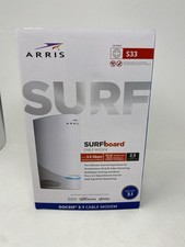 ARRIS S33 Surfboard DOCSIS 3.1 Multi-Gigabit Cable Modem EUC Cox Xfinity Spectru picture