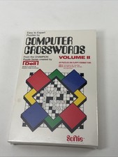 Commodore 64 128 - Computer Crossword Puzzles Volume 2 Game 1984 Softie - SEALED picture