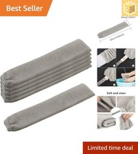6 Count Microfiber Dust Cleaner Refills for Hard-to- Areas - Durable & Thin picture